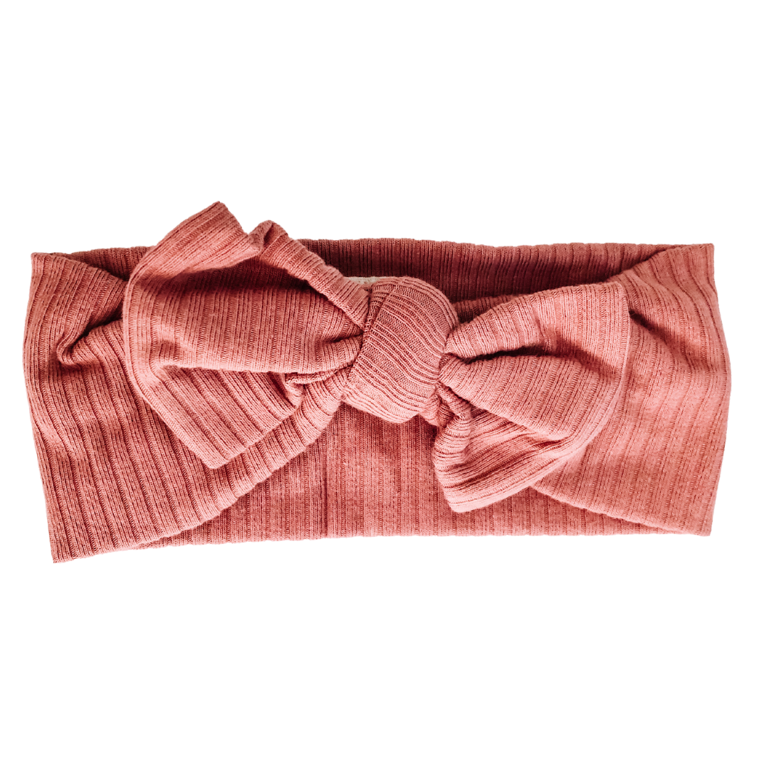 Ribbed Organic Cotton Headbands - The Boss Baby Boutique