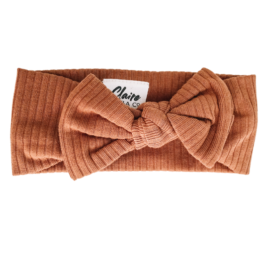 Ribbed Organic Cotton Headbands - The Boss Baby Boutique