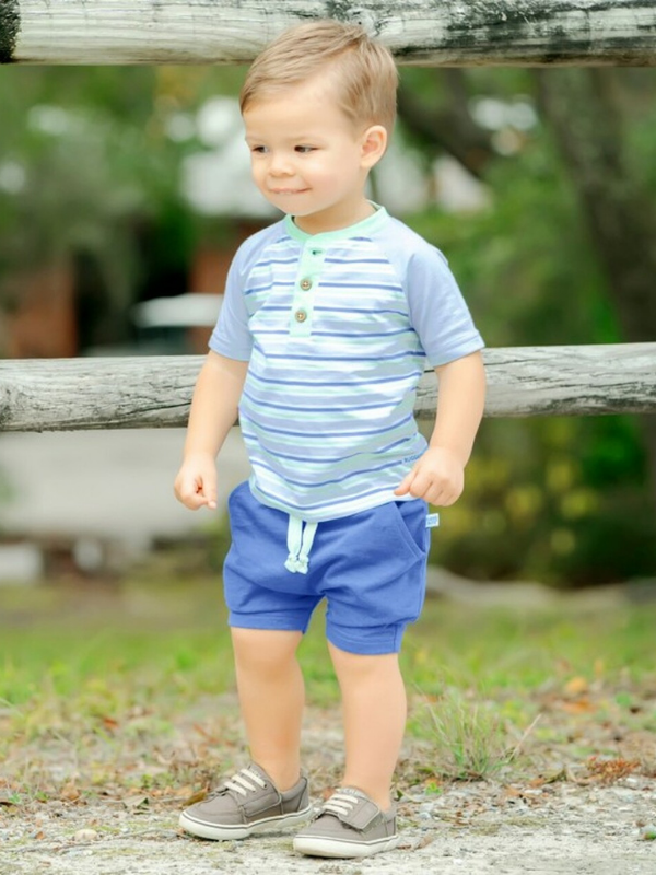 Blue Jogger Short - The Boss Baby Boutique