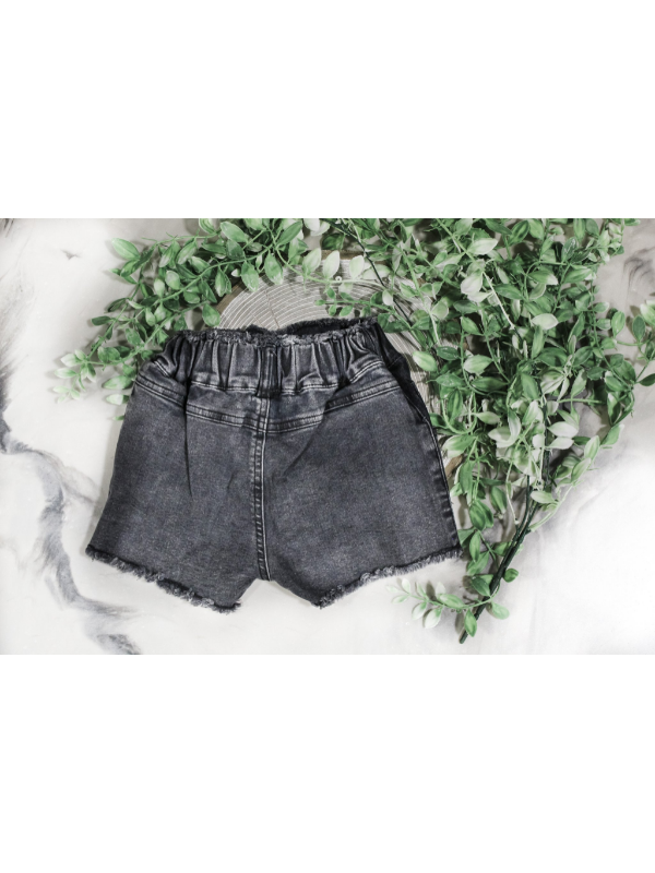 High Waisted Fringe Shorts - The Boss Baby Boutique