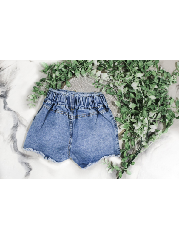 High Waisted Fringe Shorts - The Boss Baby Boutique