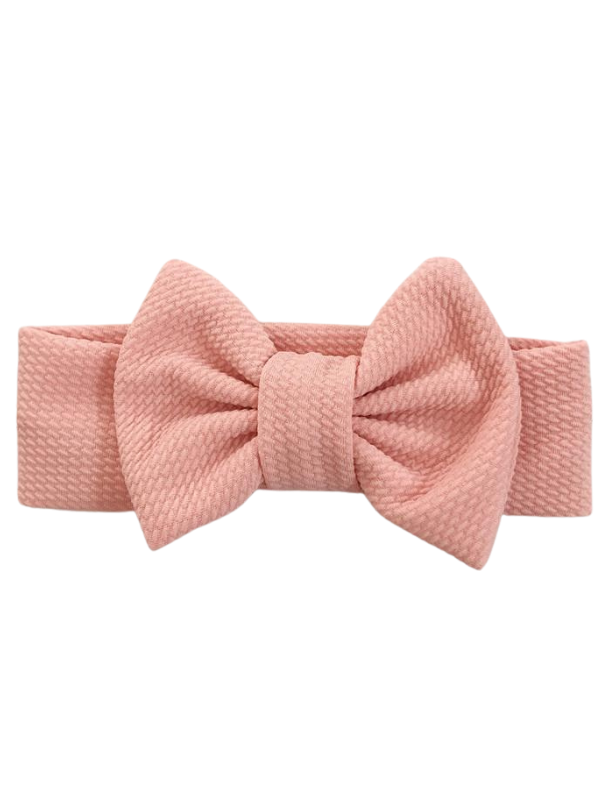 Baby Solid Bowknot Headbands - The Boss Baby Boutique