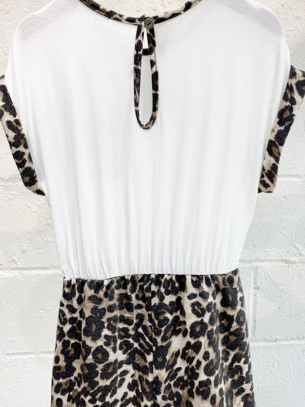 Cheetah Romper - The Boss Baby Boutique