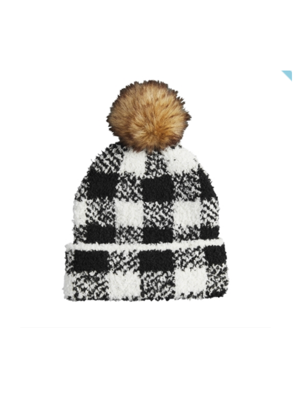 Buffalo Check Hat- Infant and Toddler - The Boss Baby Boutique