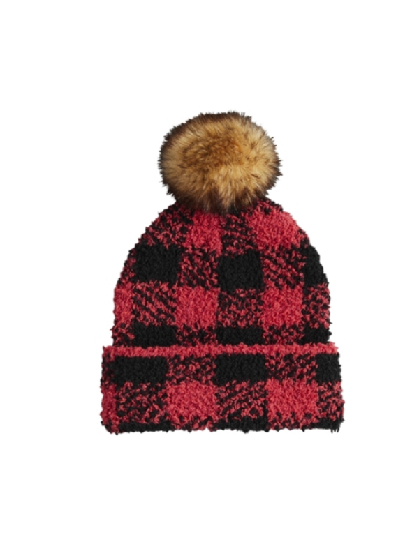 Buffalo Check Hat- Infant and Toddler - The Boss Baby Boutique