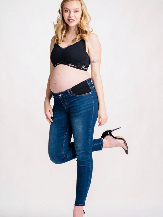 Tribeca Skinny Maternity Jeans - The Boss Baby Boutique
