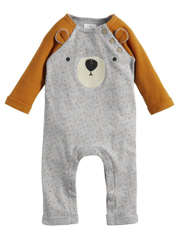 Bear Face Baby Bodysuit - The Boss Baby Boutique