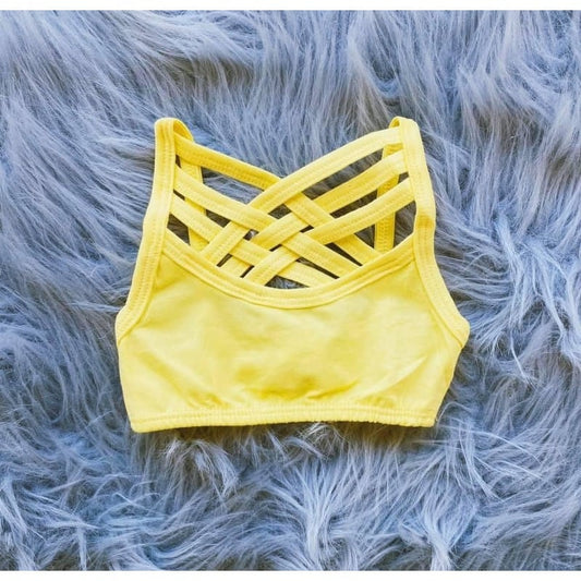 Yellow Bralette - The Boss Baby Boutique