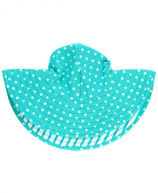 Polka Dot Swim Hat - The Boss Baby Boutique